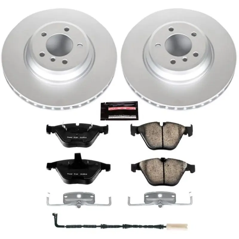 Power Stop 2009 BMW 335d Front Z23 Evolution Sport Coated Brake Kit (PSBCRK5281)