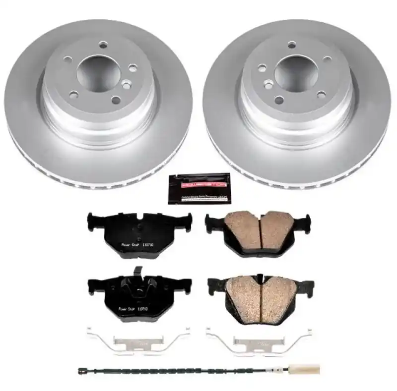 Power Stop 11-13 BMW 335i Rear Z23 Evolution Sport Coated Brake Kit (PSBCRK5982)