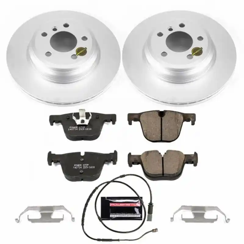 Power Stop 15-16 BMW 328i xDrive Rear Z23 Evolution Sport Coated Brake Kit (PSBCRK6667)