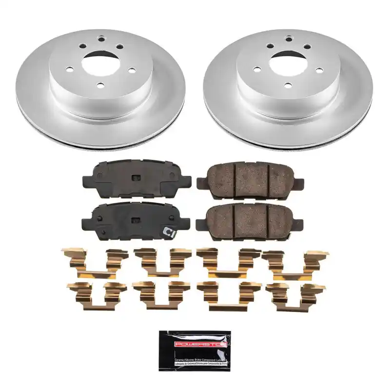 Power Stop 20-22 Cadillac CT4 Front Z17 Coated Brake Kit (PSBCRK9074)