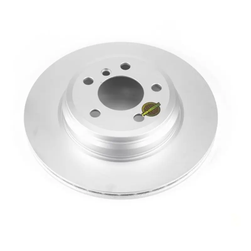 Power Stop 2016 BMW 328i Rear Evolution High Carbon Geomet Coated Rotor (PSBEBR1414EVC)