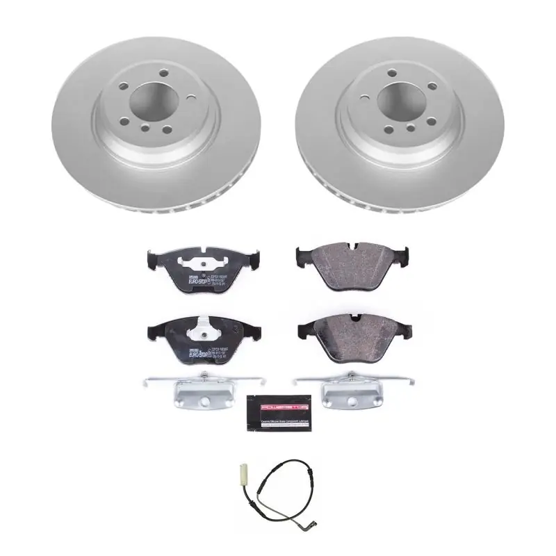 Power Stop 2009 BMW 335d Front Euro-Stop Brake Kit (PSBESK5281A)