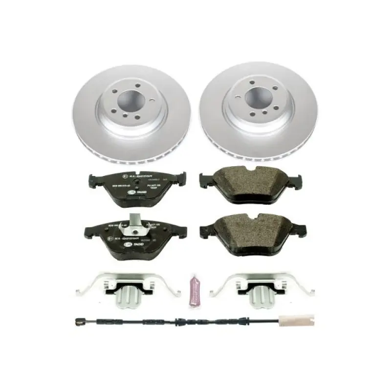 Power Stop 2011 BMW 335d Front Euro-Stop Brake Kit (PSBESK6055)