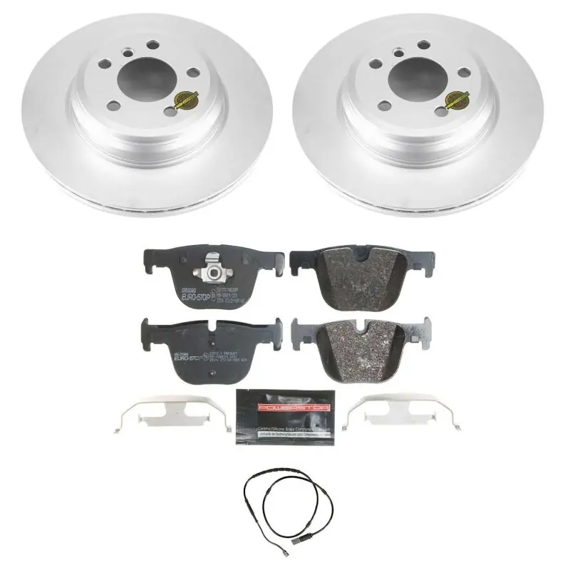 Power Stop 15-16 BMW 328i xDrive Rear Euro-Stop Brake Kit (PSBESK6667)