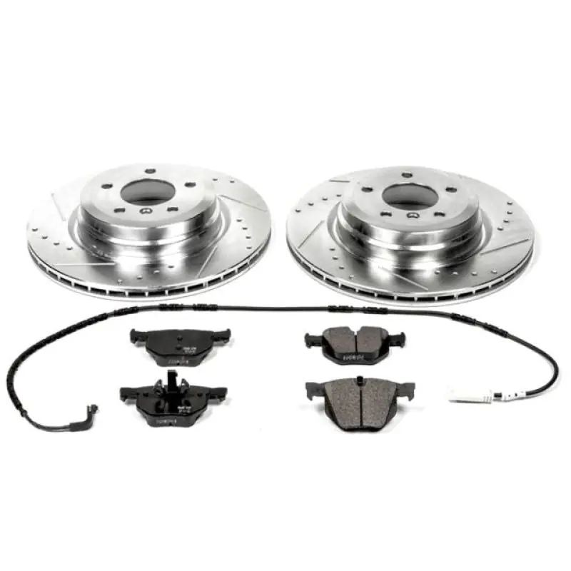Power Stop 2006 BMW 330i Rear Z23 Evolution Sport Brake Kit (PSBK045)