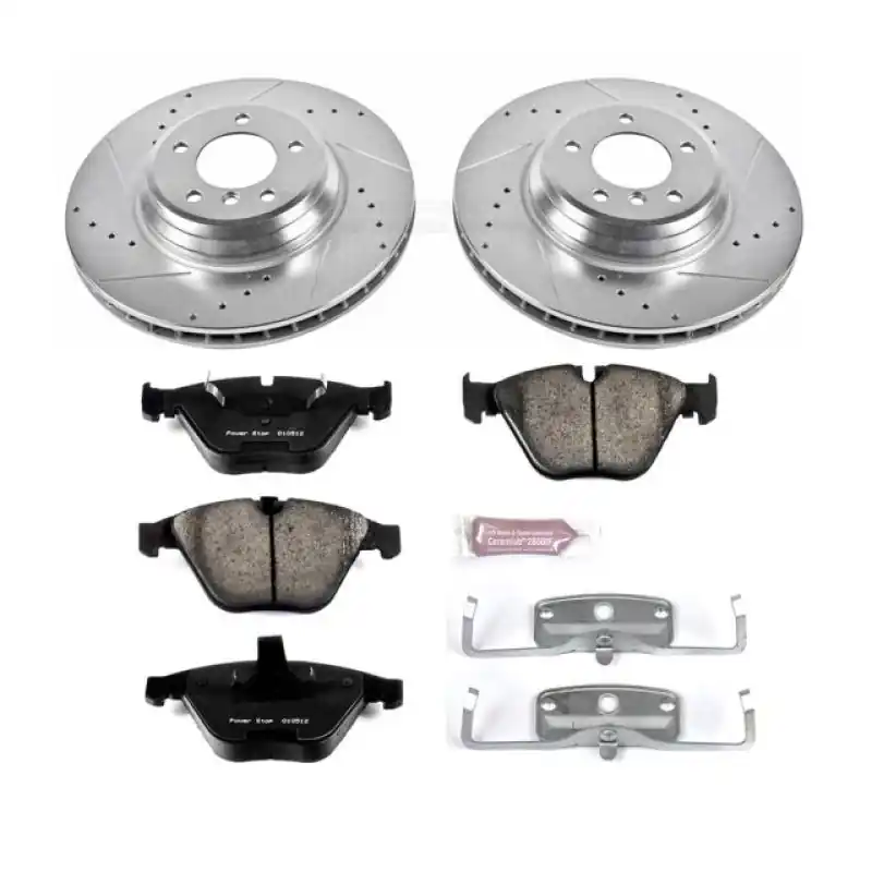 Power Stop 2009 BMW 335d Front Z23 Evolution Sport Brake Kit (PSBK5281)