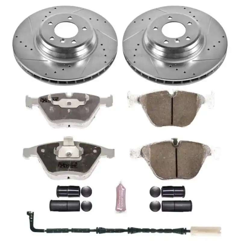 Power Stop 2009 BMW 335d Front Z26 Street Warrior Brake Kit (PSBK5281-26)