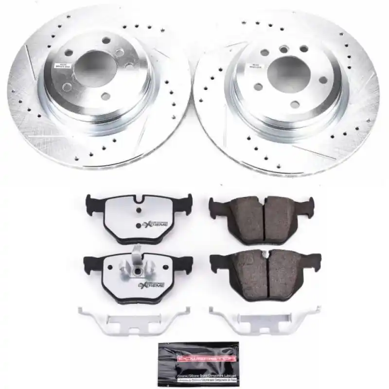 Power Stop 11-13 BMW 335i Rear Z26 Street Warrior Brake Kit (PSBK5982-26)