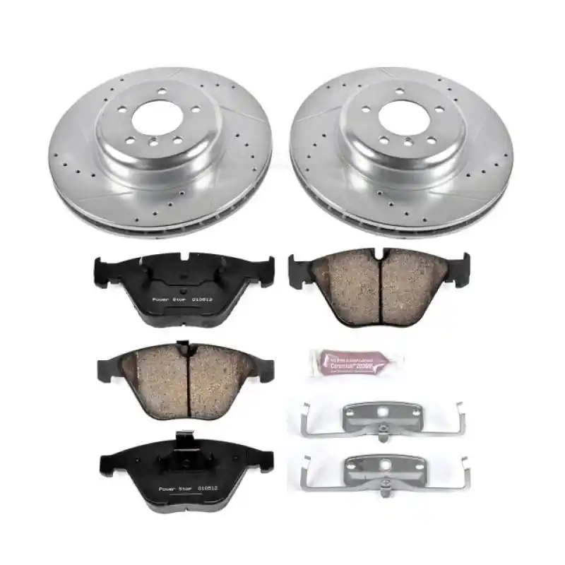 Power Stop 2011 BMW 335d Front Z23 Evolution Sport Brake Kit (PSBK6055)
