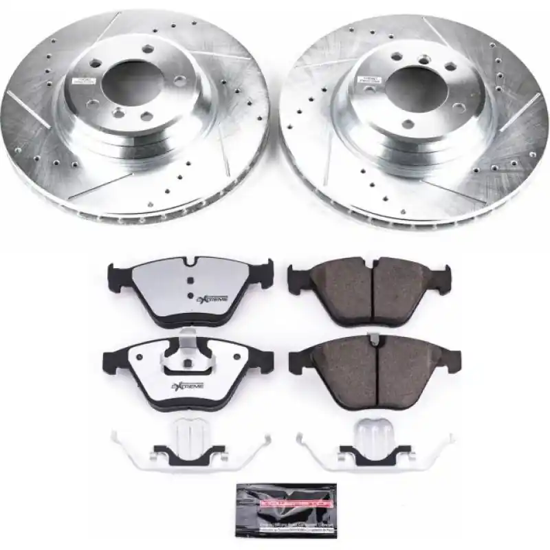 Power Stop 2011 BMW 335d Front Z26 Street Warrior Brake Kit (PSBK6055-26)