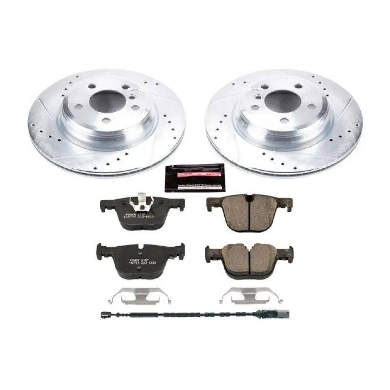 Power Stop 15-16 BMW 328i xDrive Rear Z23 Evolution Sport Brake Kit (PSBK6667)