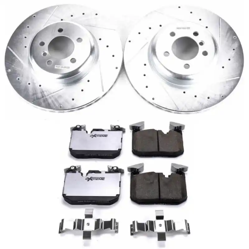 Power Stop 12-15 BMW 335i Front Z26 Street Warrior Brake Kit (PSBK7435-26)