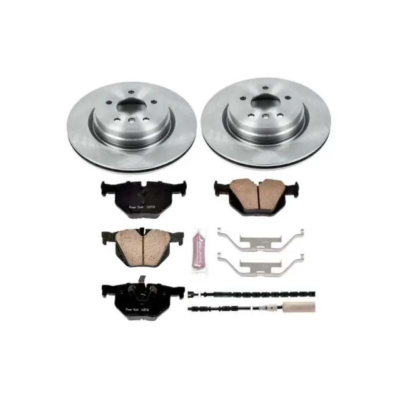 Power Stop 11-13 BMW 335i Rear Autospecialty Brake Kit (PSBKOE5982)