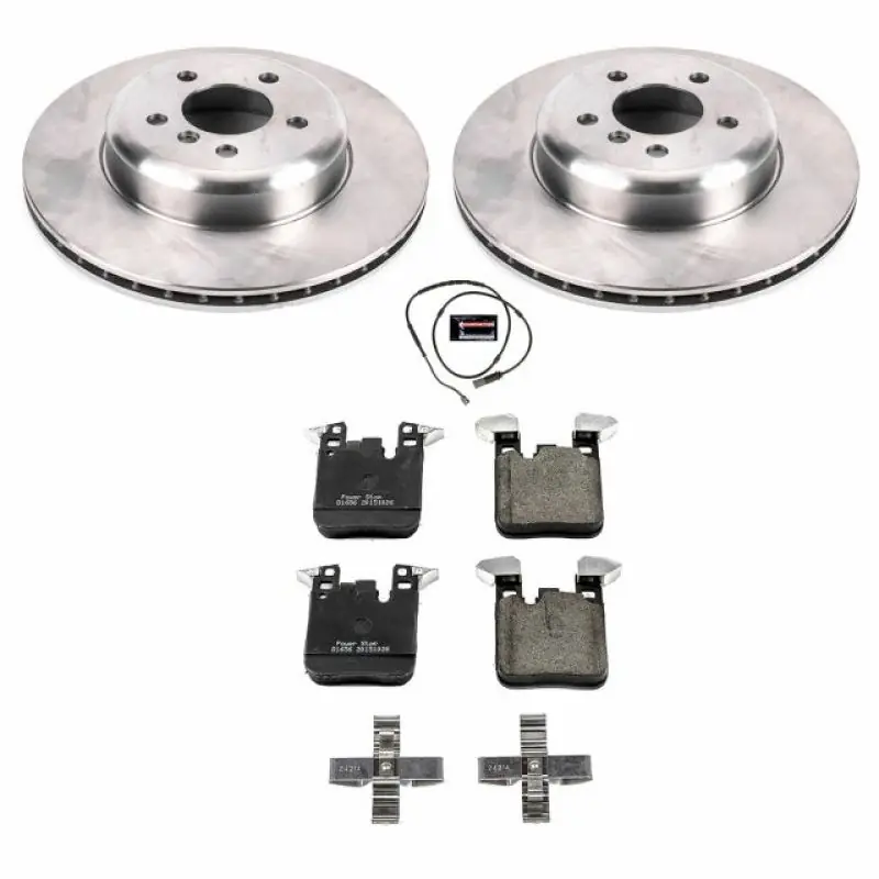 Power Stop 16-18 BMW 320i xDrive Rear Autospecialty Brake Kit (PSBKOE6672)