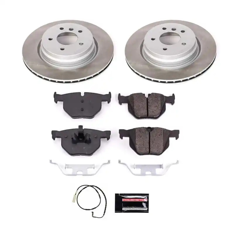 Power Stop 07-08 BMW 335xi Rear Semi-Coated Rotor Kit (PSBSC045)