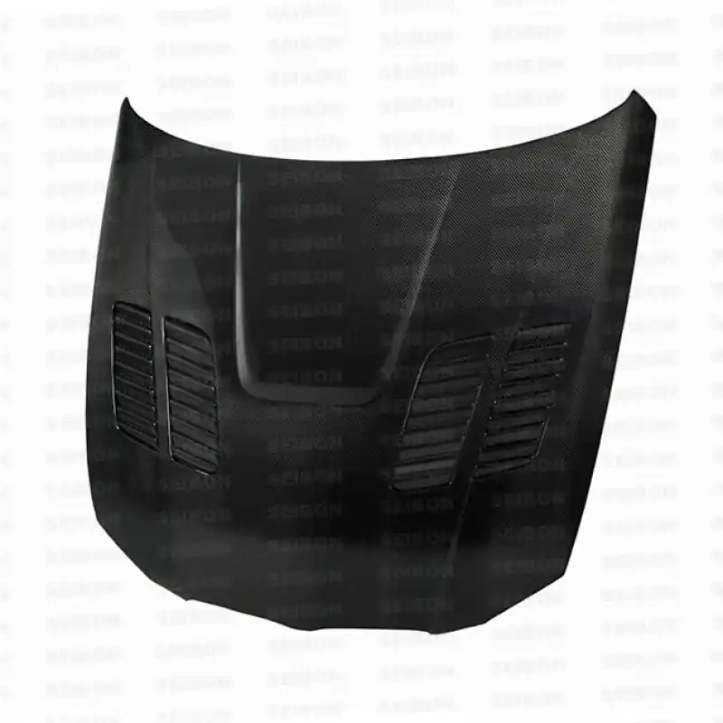 Seibon 07-10 BMW 3 Series 2 dr E92 (Excl M3 & convertible) GTR-style Carbon Fiber Hood (SEIHD0708BMWE922D-GTR)