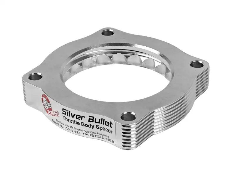 aFe Silver Bullet Throttle Body Spacers TBS BMW 335i (N54) 07-11 135i/535i 08-10 L6-3.0L (tt) (AFE46-31002)
