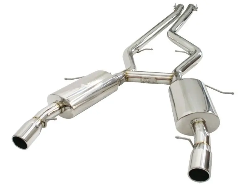 aFe MACHForce XP Exhausts Cat-Back SS-304 EXH CB BMW 335i (E90/92 Only) 07-09 L6-3.0L (tt) SS-304 (AFE49-36301)