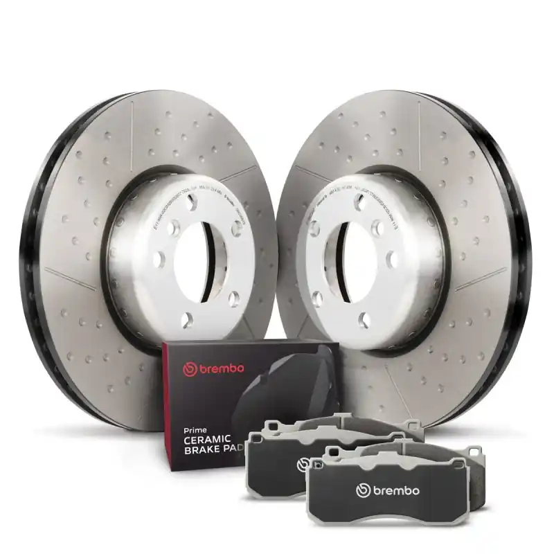 Brembo OE 12-15 BMW 335i/14-16 335i GT xDrive/13-15 335i xDrive/16-18 340i Front Disc Brake Kit (BREKT00B73)