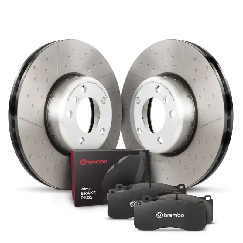Brembo OE 12-15 BMW 335i/14-16 335i GT xDrive/13-15 335i xDrive/16-18 340i Front Disc Brake Kit (BREKT04472)