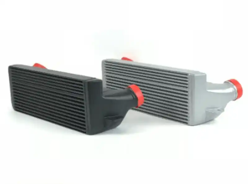 CSF 04-13 BMW 335i/xi (E90/E91/E92/E93) High Performance Stepped Core Bar/Plate Intercooler - Black (CSF8127B)