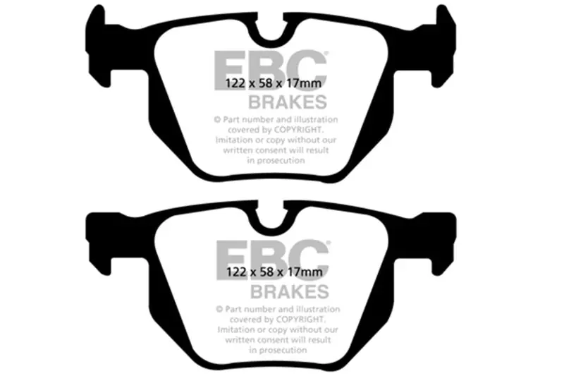 EBC 06-12 BMW 335i 3.0T (E90/E92/E93) Bluestuff Rear Brake Pads (EBCDP51588NDX)