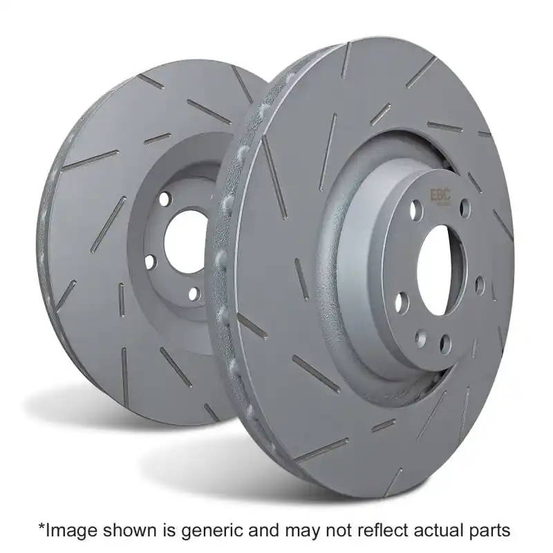 EBC 2020+ Cadillac CT4 Luxury 2.0T Rear USR Slotted Rotors (EBCUSR7855)