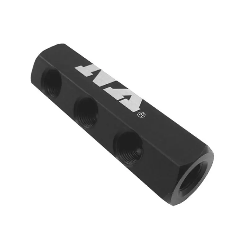 Nitrous Express 1 Inlet 6 Outlet Nitrous/Fuel Distribution Block (NEX15017)