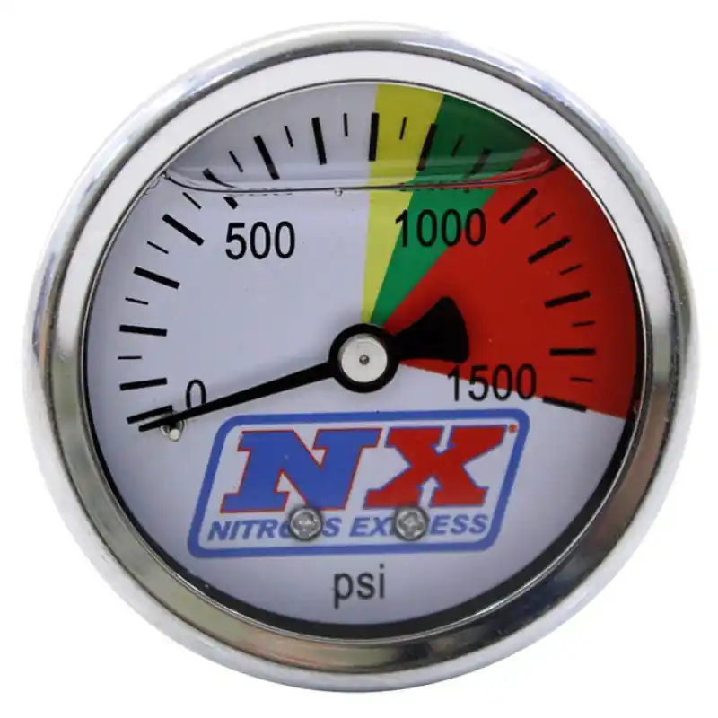 Nitrous Express Nitrous Pressure Gauge Only (0-1500 PSI) (NEX15508)