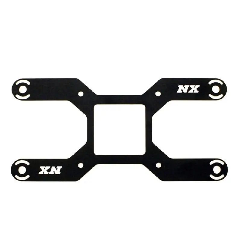 Nitrous Express Carb Plate Solenoid Bracket for 4150 (4 Solenoids) (NEX15728D)