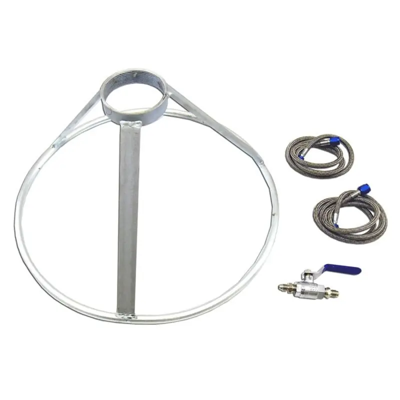 Nitrous Express Bottle Transfer Kit (Complete w/Stand Control Valve & Lines) (NEX15910)