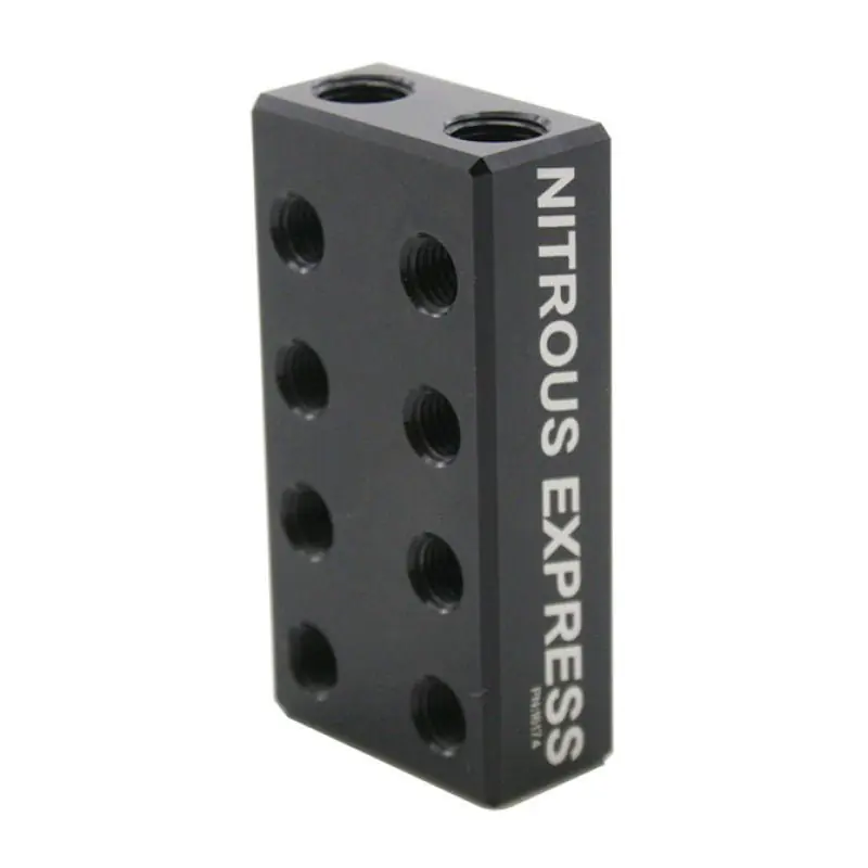 Nitrous Express 2 Inlet 16 Outlet Nitrous/Fuel Distribution Block (NEX16174)