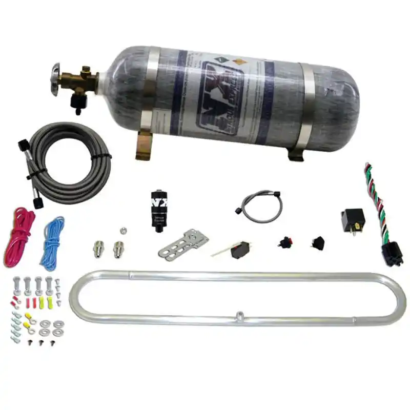 Nitrous Express N-Tercooler System for CO2 w/Composite Bottle (Remote Mount Solenoid) (NEX20000CR-12)
