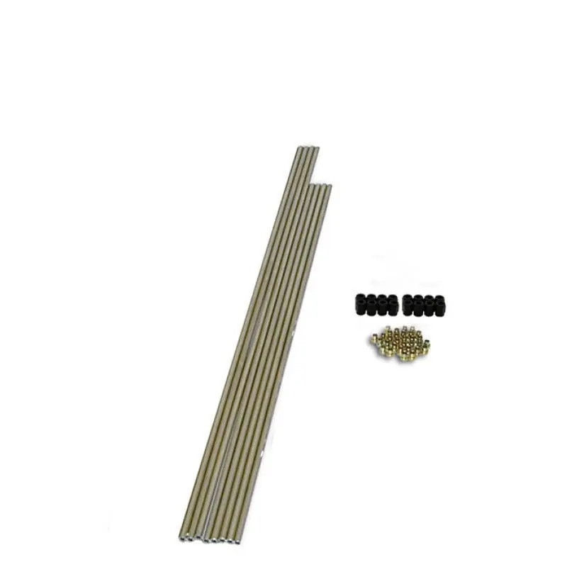 Nitrous Express 4 Cyl Tubing Kit (4 - 14in / 4 - 16in Tubing Incl B-Nuts) (NEX80045)