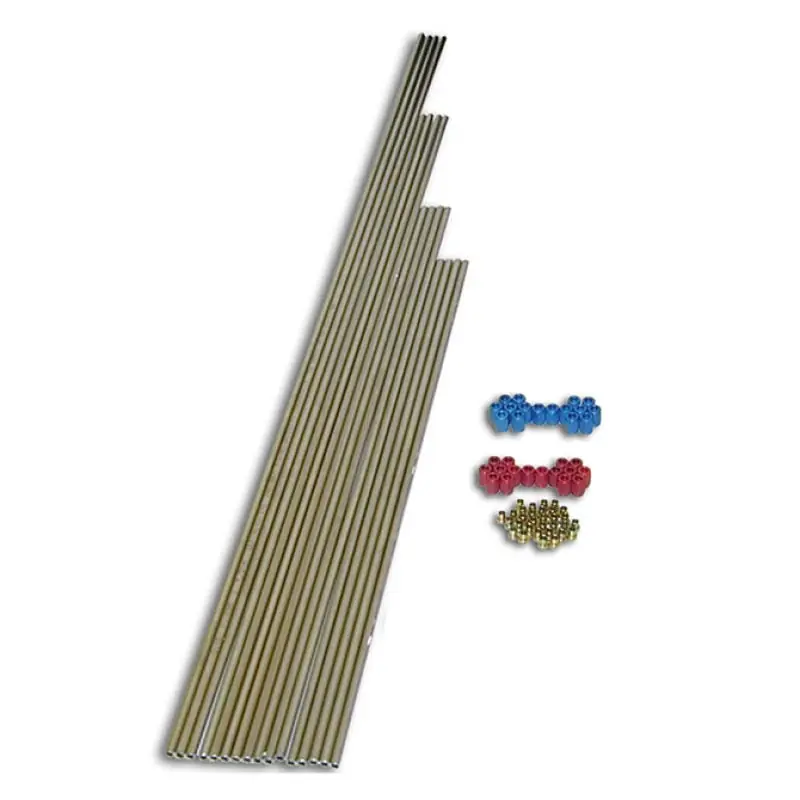 Nitrous Express 6 Cyl Tubing Kit (3 - 14in / 3 - 16in / 3 - 20in / 3 - 24in Tubing Incl B-Nuts) (NEX80065)