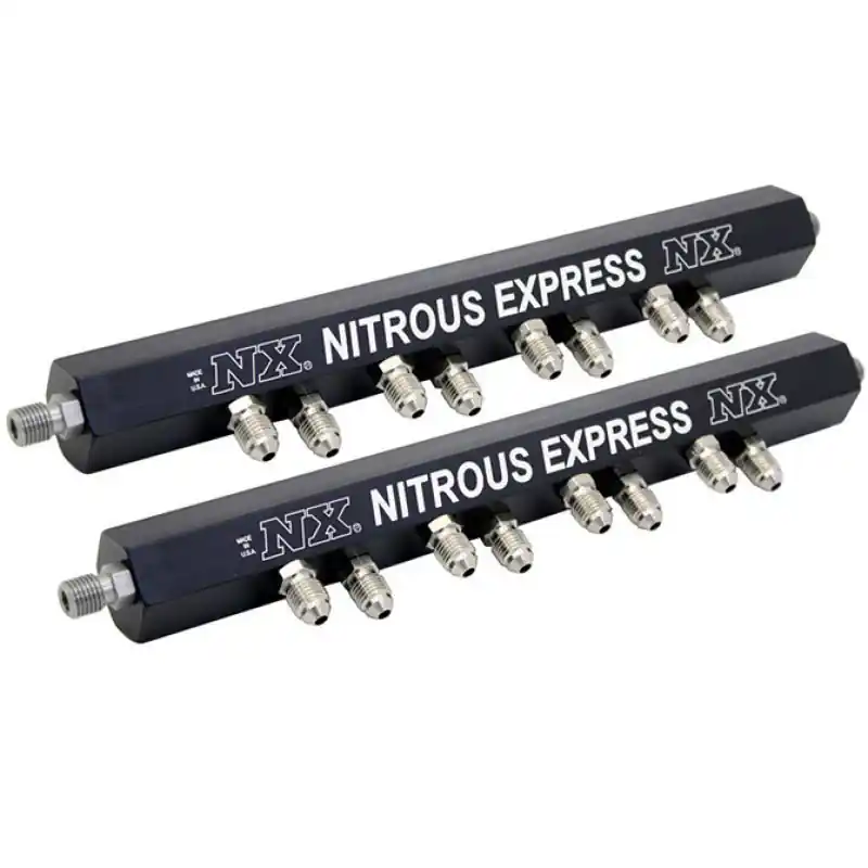 Nitrous Express Distribution Rail Kit (Single Hole Rails) (NEX90001)