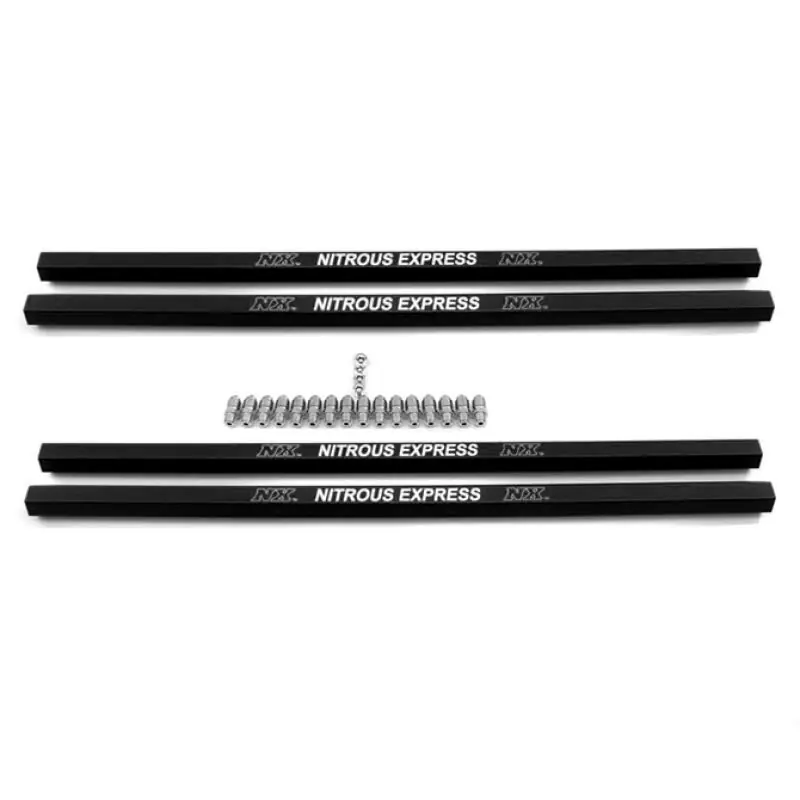 Nitrous Express Distribution Rail Kit (Double Hole Rails) (NEX90002)