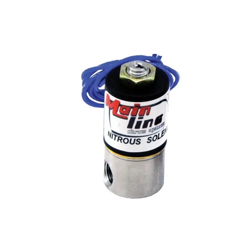 Nitrous Express Mainline Stainless Steel Nitrous Solenoid (.078 Orifice) (NEXMAINLINEN2O)