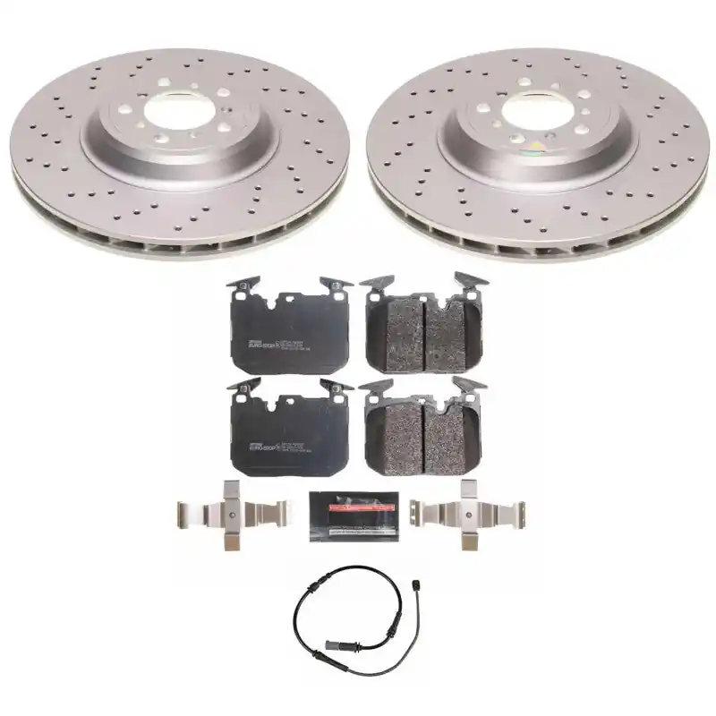 Power Stop 15-18 BMW M3 Front Eurostop Brake Kit (PSBESK7446)