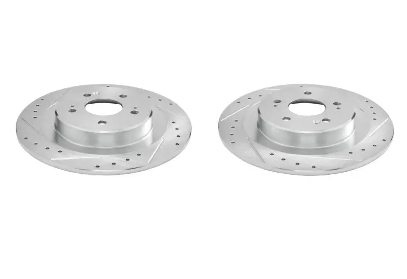 Power Stop 21-25 Acura TLX Rear Drilled & Slotted Rotor - Pair (PSBJBR1916XPR)
