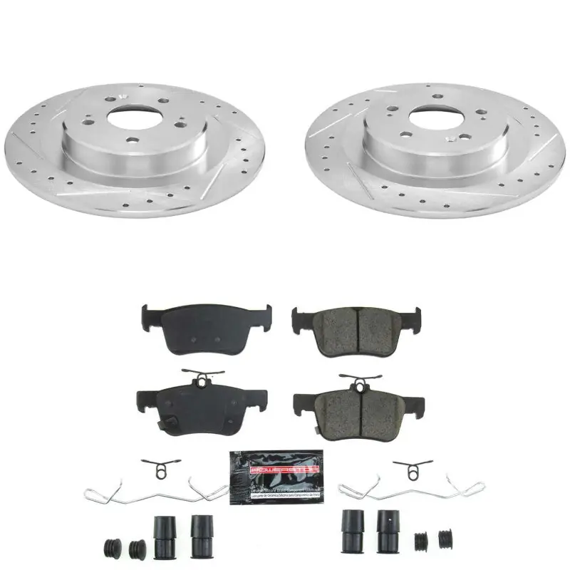 Power Stop 21-25 Acura TLX Rear Z23 Evolution Brake Kit (PSBK8774)