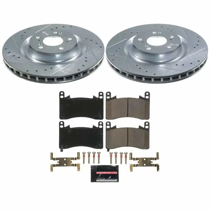 Power Stop 21-23 Acura TLX Front Z23 Evolution Brake Kit (PSBK8931)