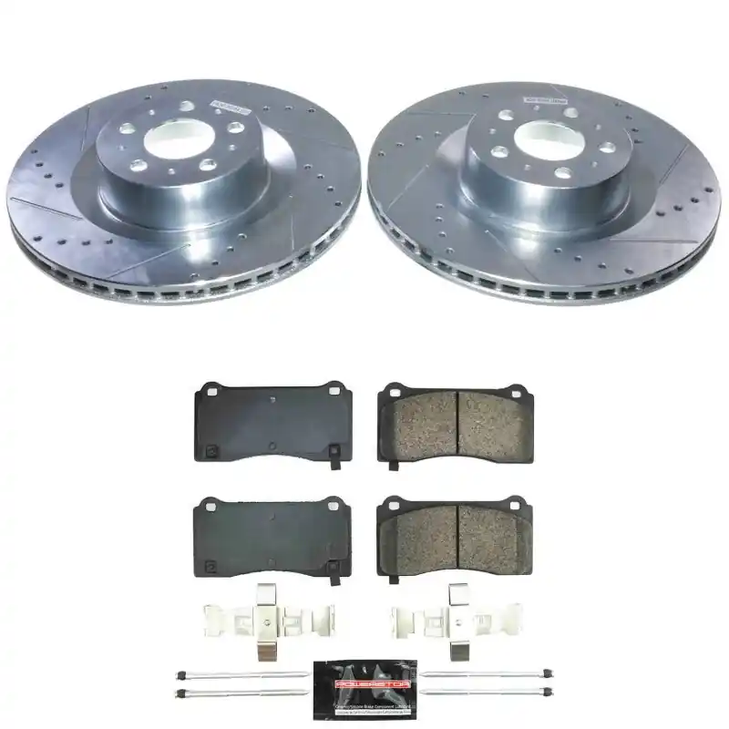 Power Stop 20-24 Tesla Y Front Z23 Evolution Brake Kit (PSBK9251)