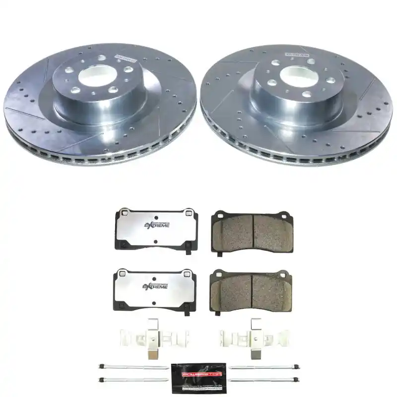 Power Stop 20-24 Tesla Y Front Z26 Street Brake Kit (PSBK9251-26)