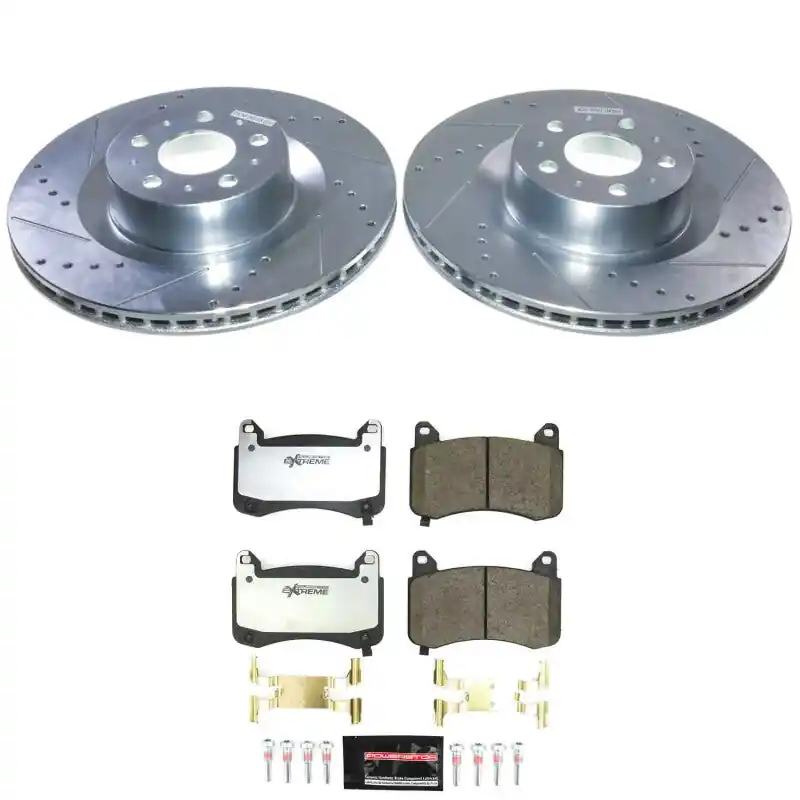 Power Stop 20-24 Tesla Y Front Z26 Street Brake Kit (PSBK9253-26)
