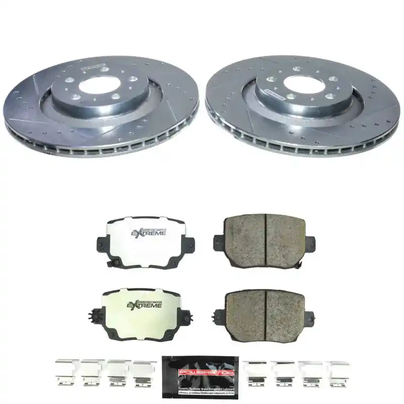 Power Stop 20-24 Tesla Y Rear Z26 Street Brake Kit (PSBK9254-26)