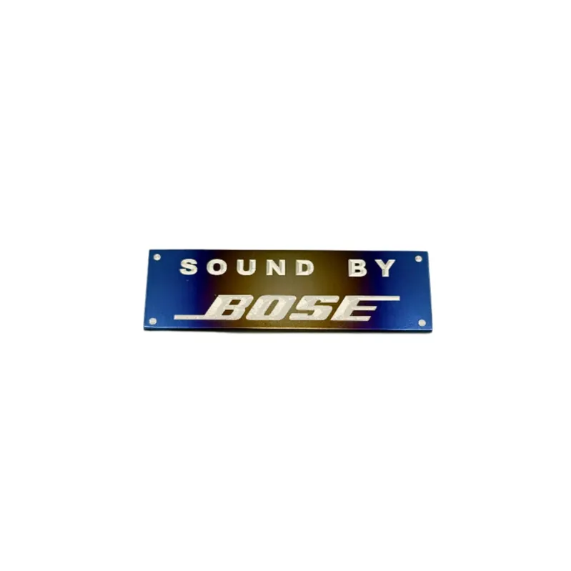 JDC Titanium Sound System Badge | Nissan R35 GT-R