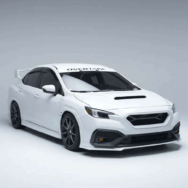 JDMuscle [22-25 WRX] Front Lip | OE+ Style Paint Matched / Gloss Black