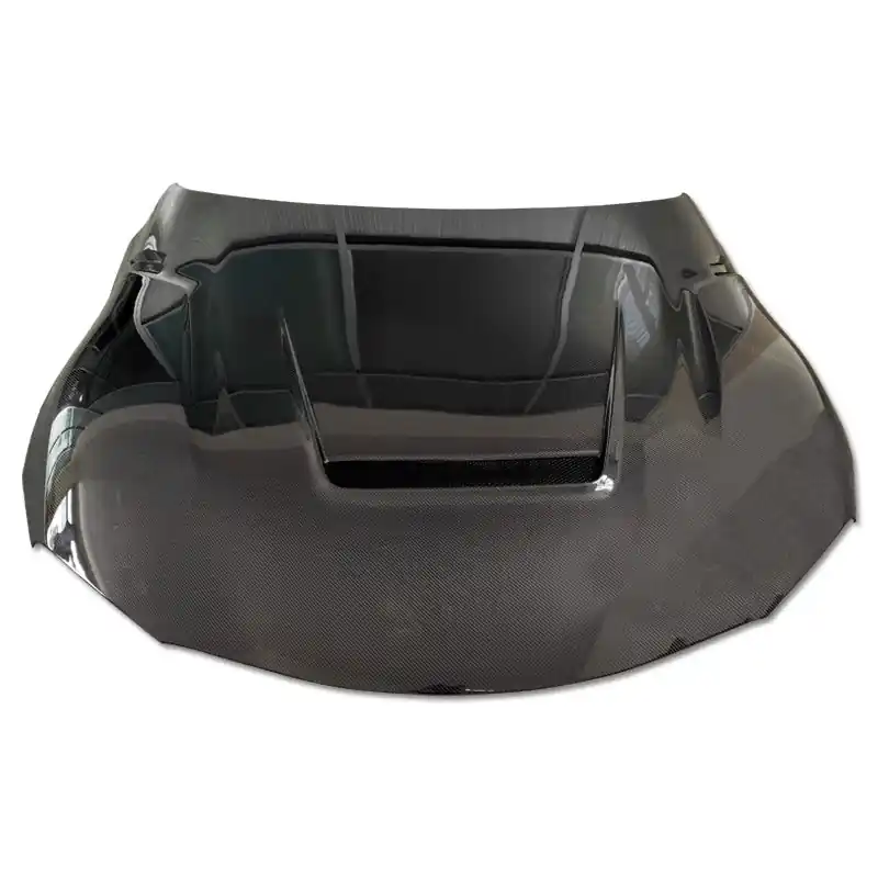 JDMuscle Tanso Carbon Fiber Hood V1 - 2020+ Toyota Supra GR A90/A91