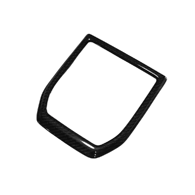 JDMuscle [22-25 WRX] MT Tanso Dry Carbon Fiber Shifter Trim Cover w/ Gloss Finish